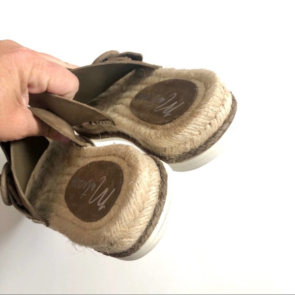 Matisse Leather Double Strap Espadrille Slides - Picture 6 of 12